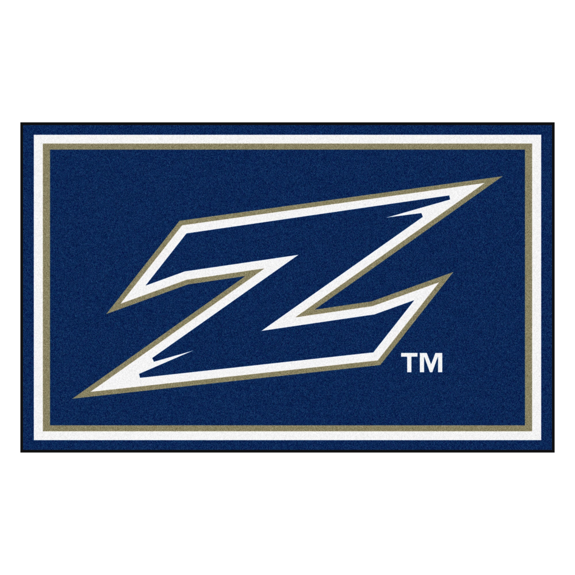 FANMATS, University of Akron 4ft. x 6ft. Plush Area Rug