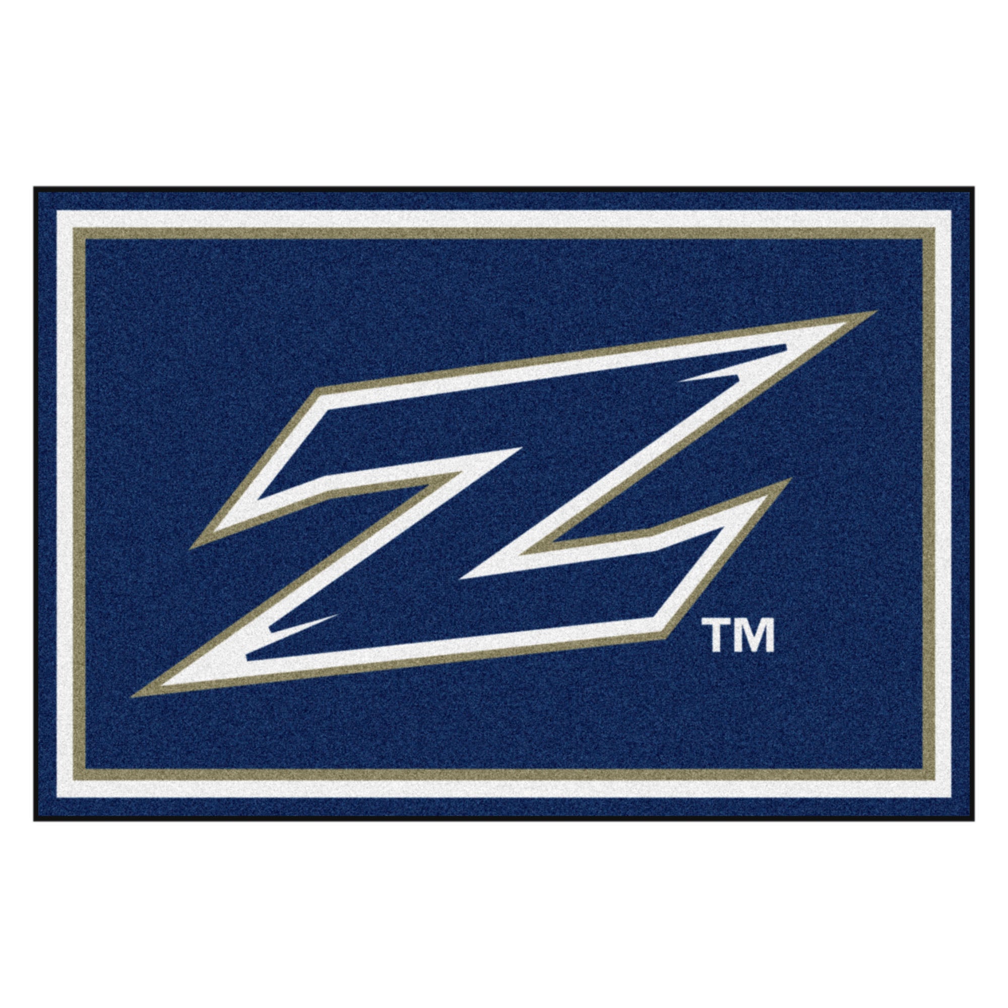 FANMATS, University of Akron 5ft. x 8 ft. Plush Area Rug