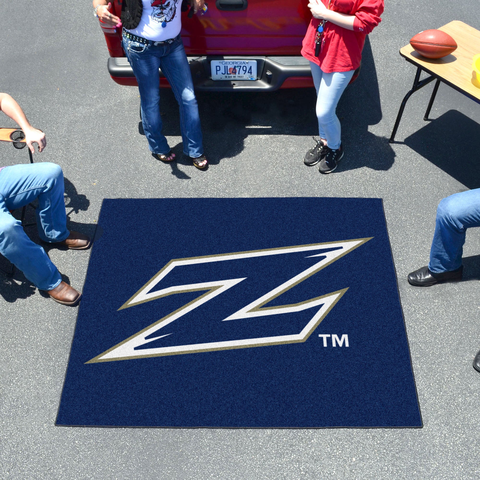 FANMATS, University of Akron Rug - 5ft. x 6ft.