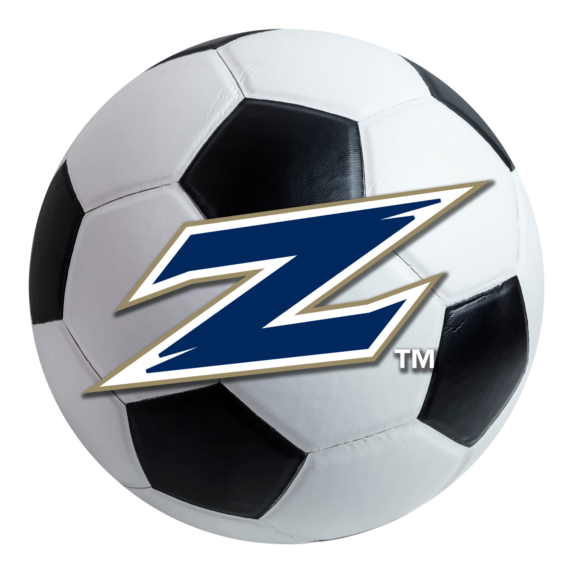 FANMATS, University of Akron Soccer Ball Rug - 27in. Diameter