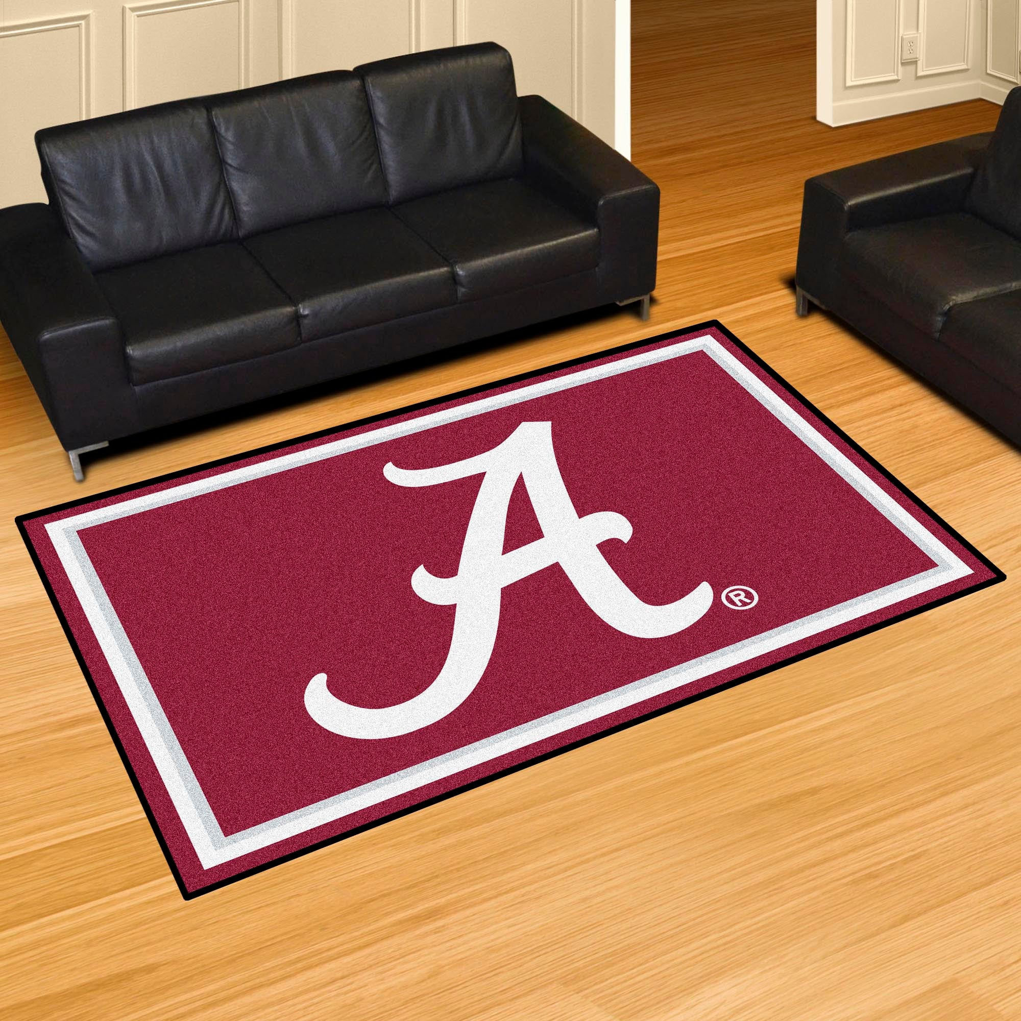 FANMATS, University of Alabama 5ft. x 8 ft. Plush Area Rug