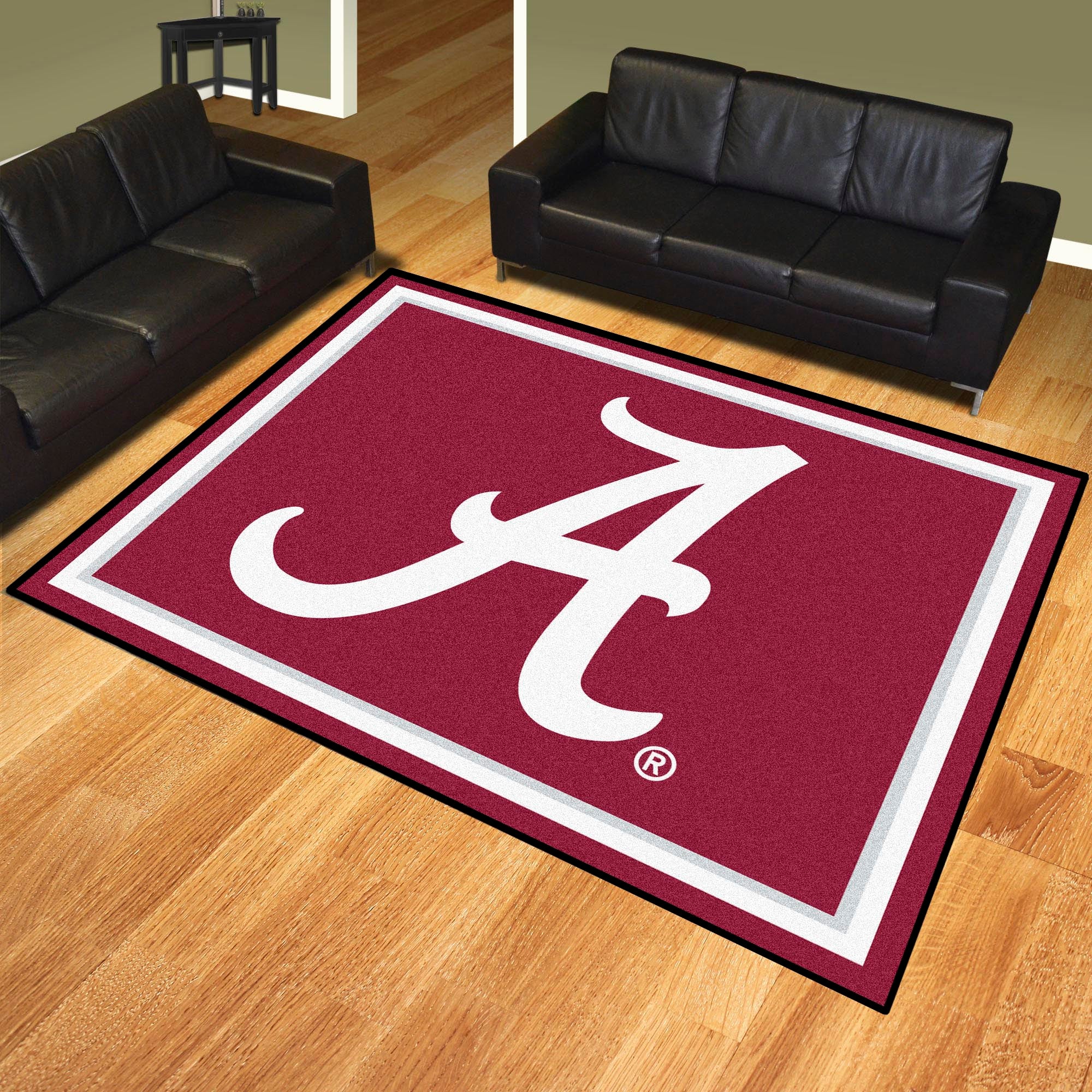 FANMATS, University of Alabama 8ft. x 10 ft. Plush Area Rug