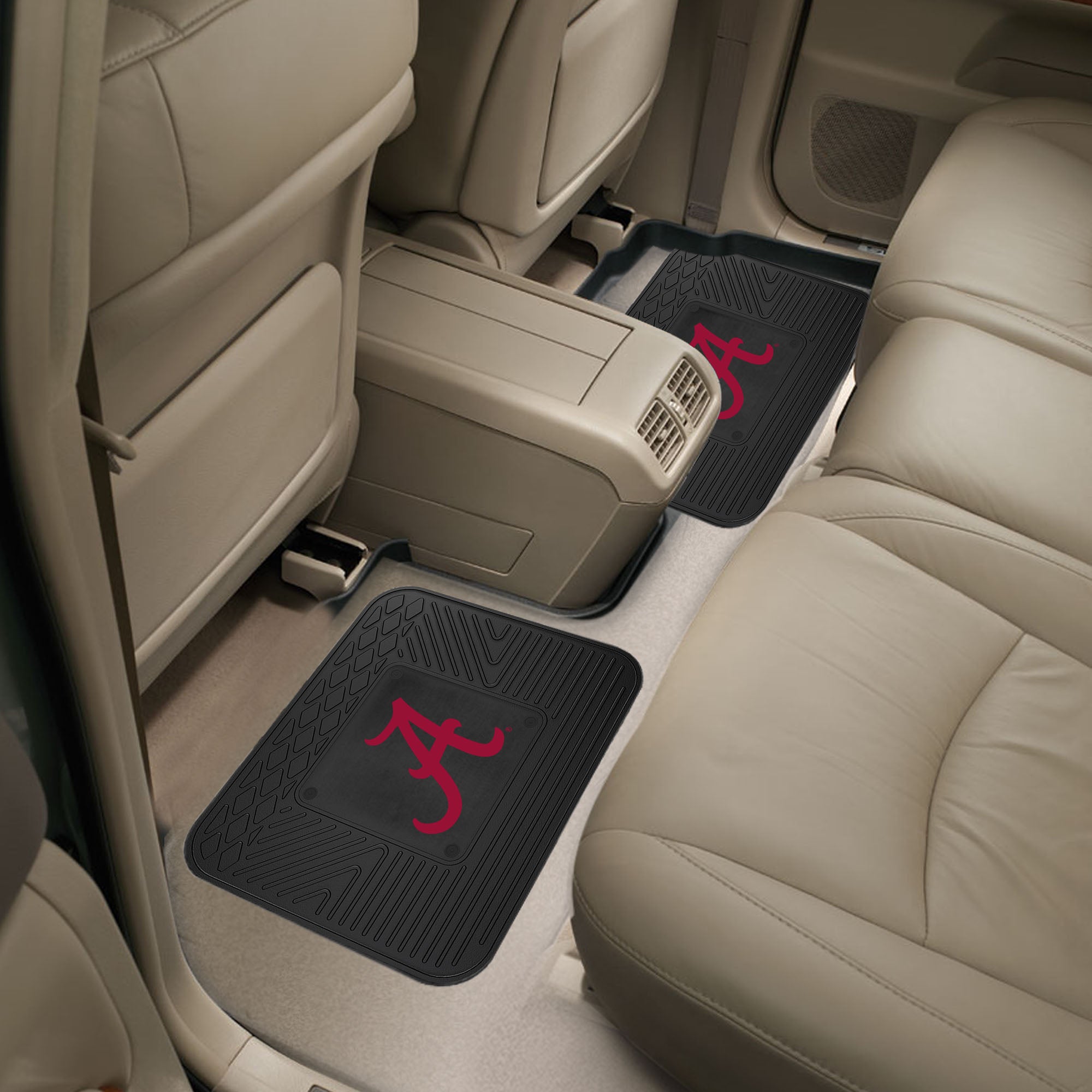 FANMATS, University of Alabama Back Seat Car Mats - 2 Piece Set