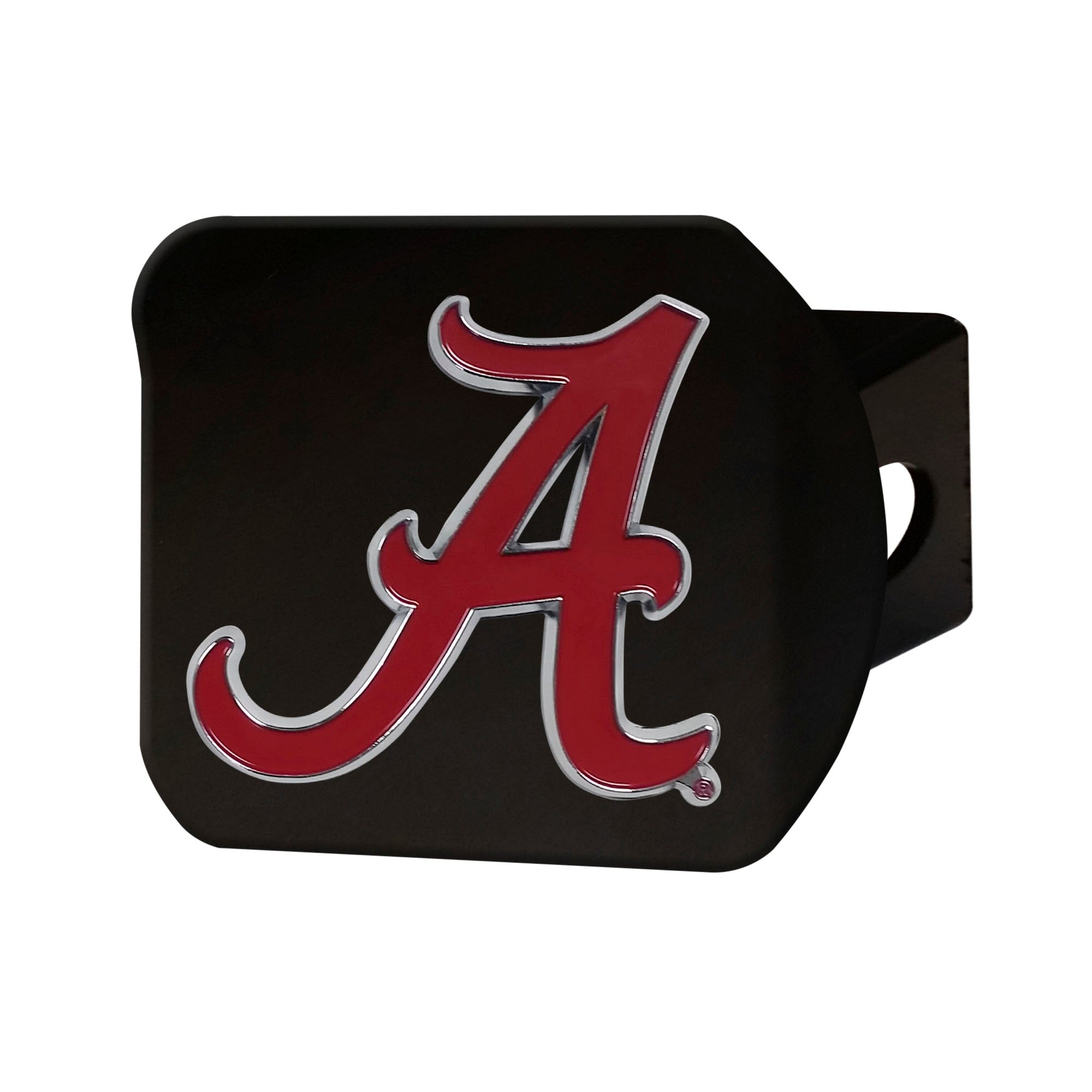 FANMATS, University of Alabama Black Metal Hitch Cover - 3D Color Emblem