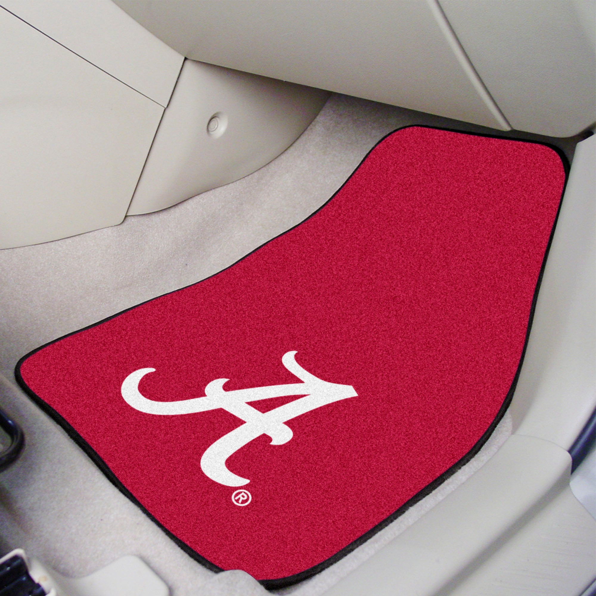 FANMATS, University of Alabama Carpet Car Mat Set - 2 Pieces