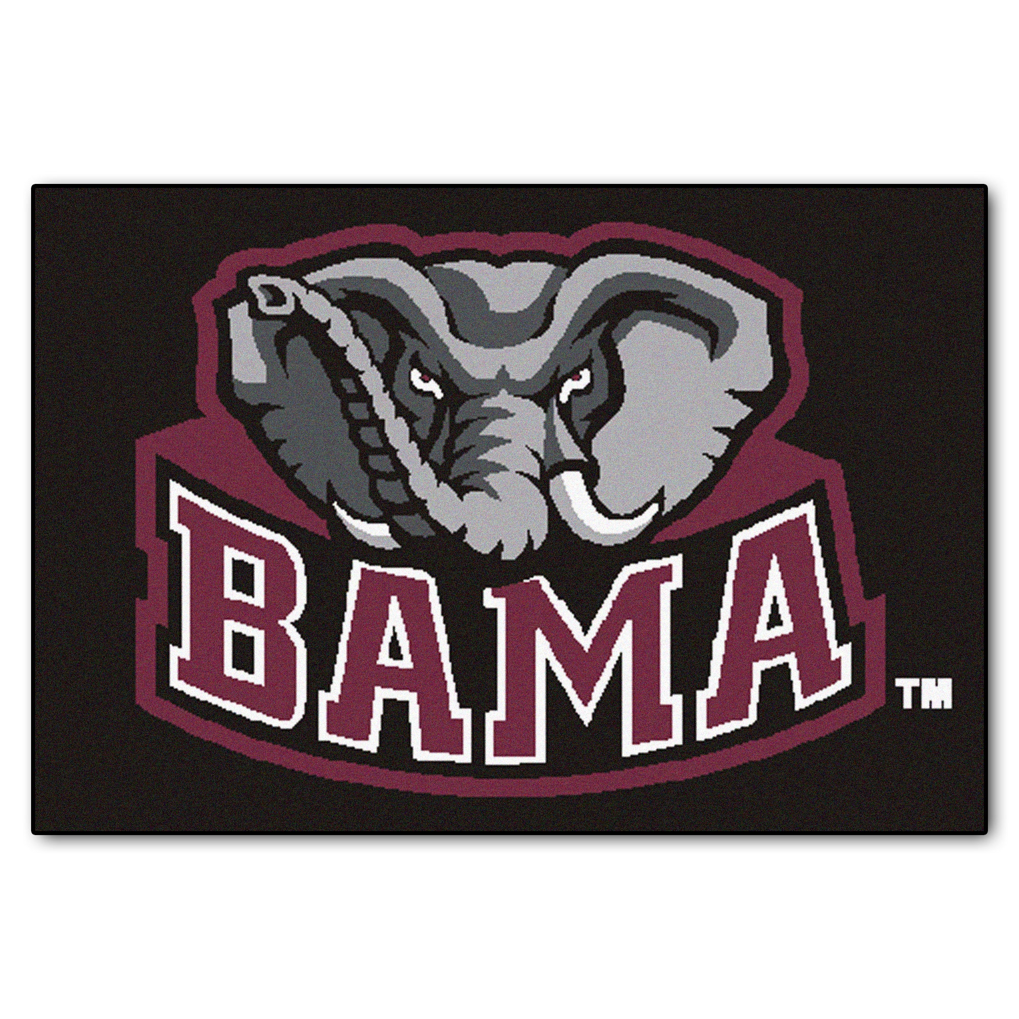 FANMATS, University of Alabama Crimson Tide Rug - 19in. x 30in.