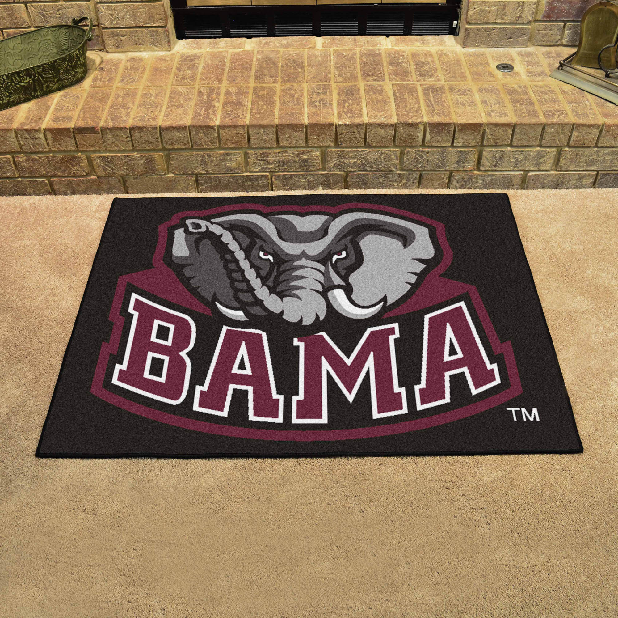 FANMATS, University of Alabama Crimson Tide Rug - 34 in. x 42.5 in.