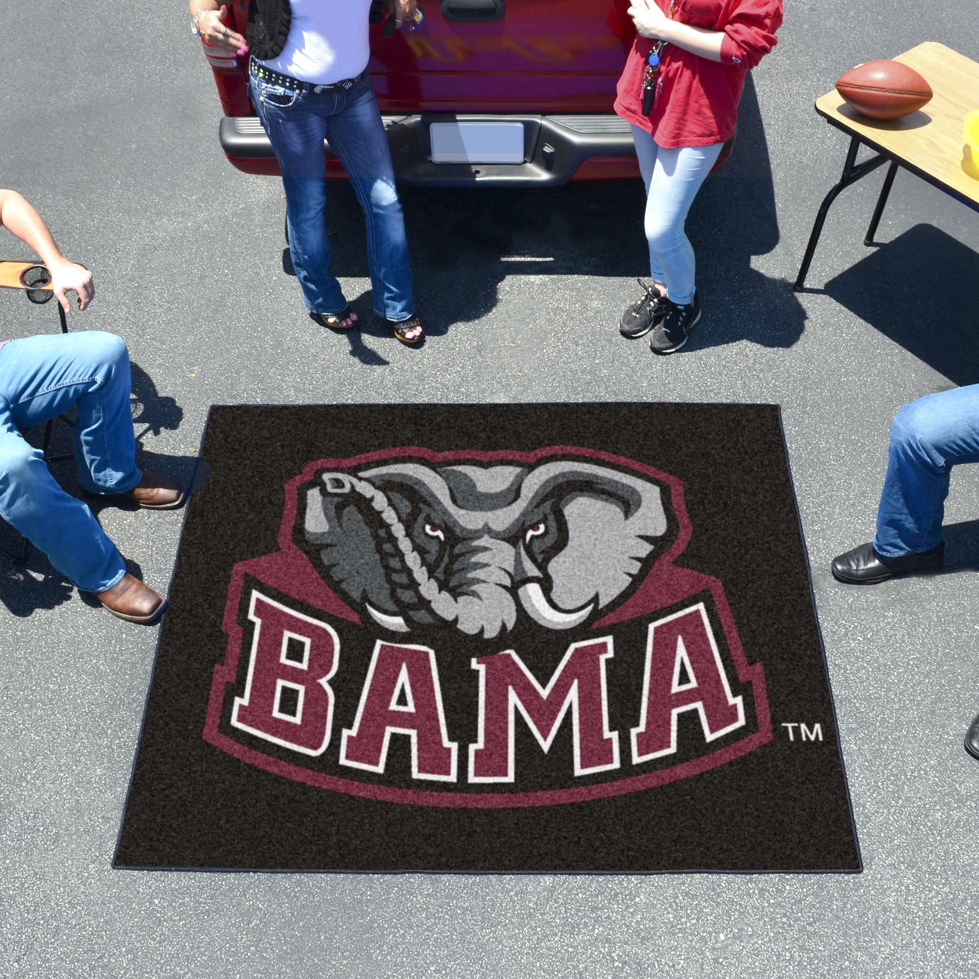 FANMATS, University of Alabama Crimson Tide Rug - 5ft. x 6ft.