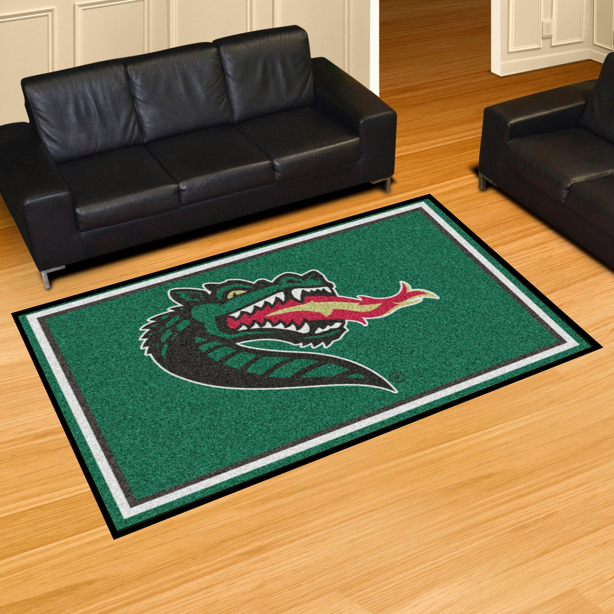 FANMATS, University of Alabama at Birmingham 5ft. x 8 ft. Plush Area Rug