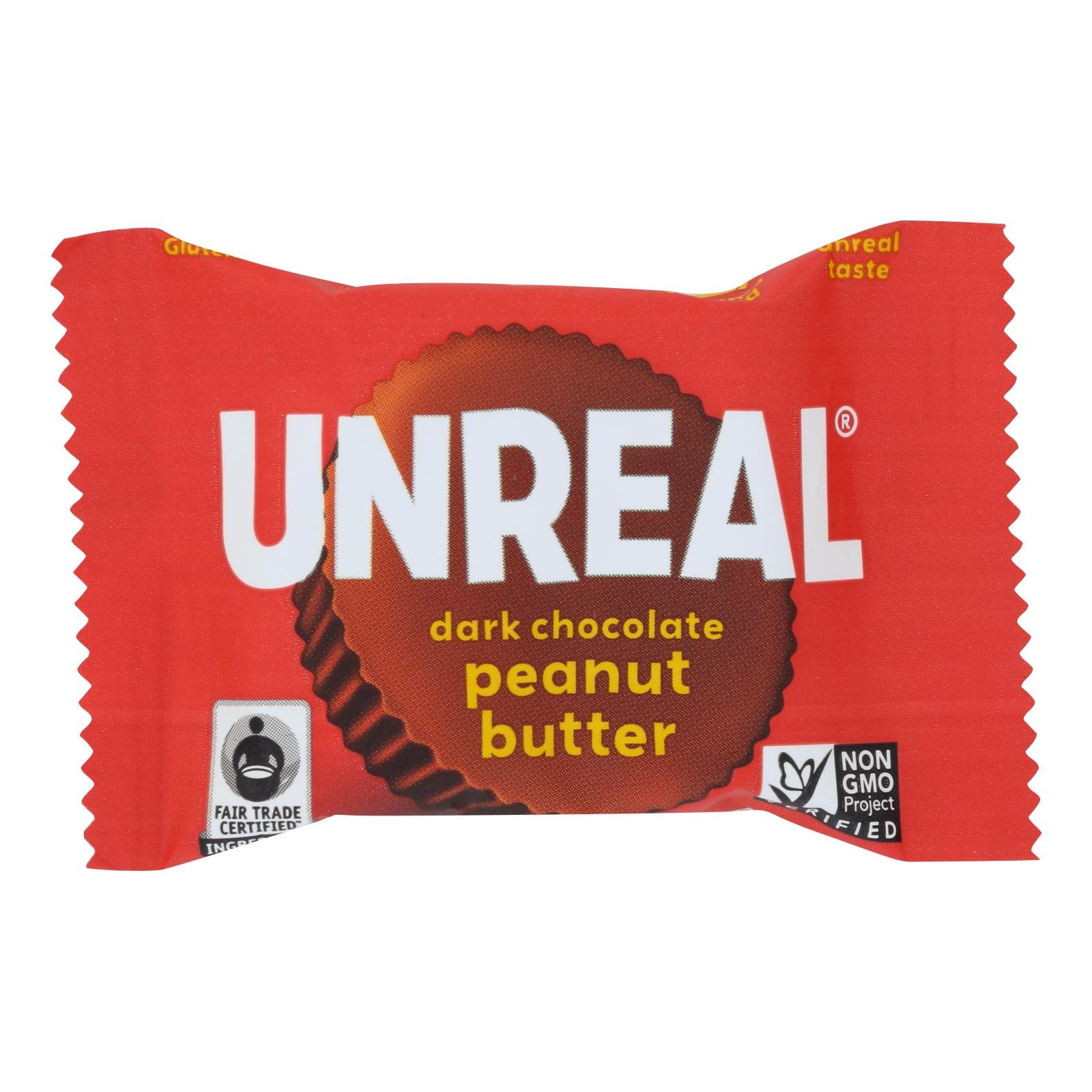 Unreal, Unreal Dark Chocolate Peanut Butter Cups - 40 Cups (Pack of 40)