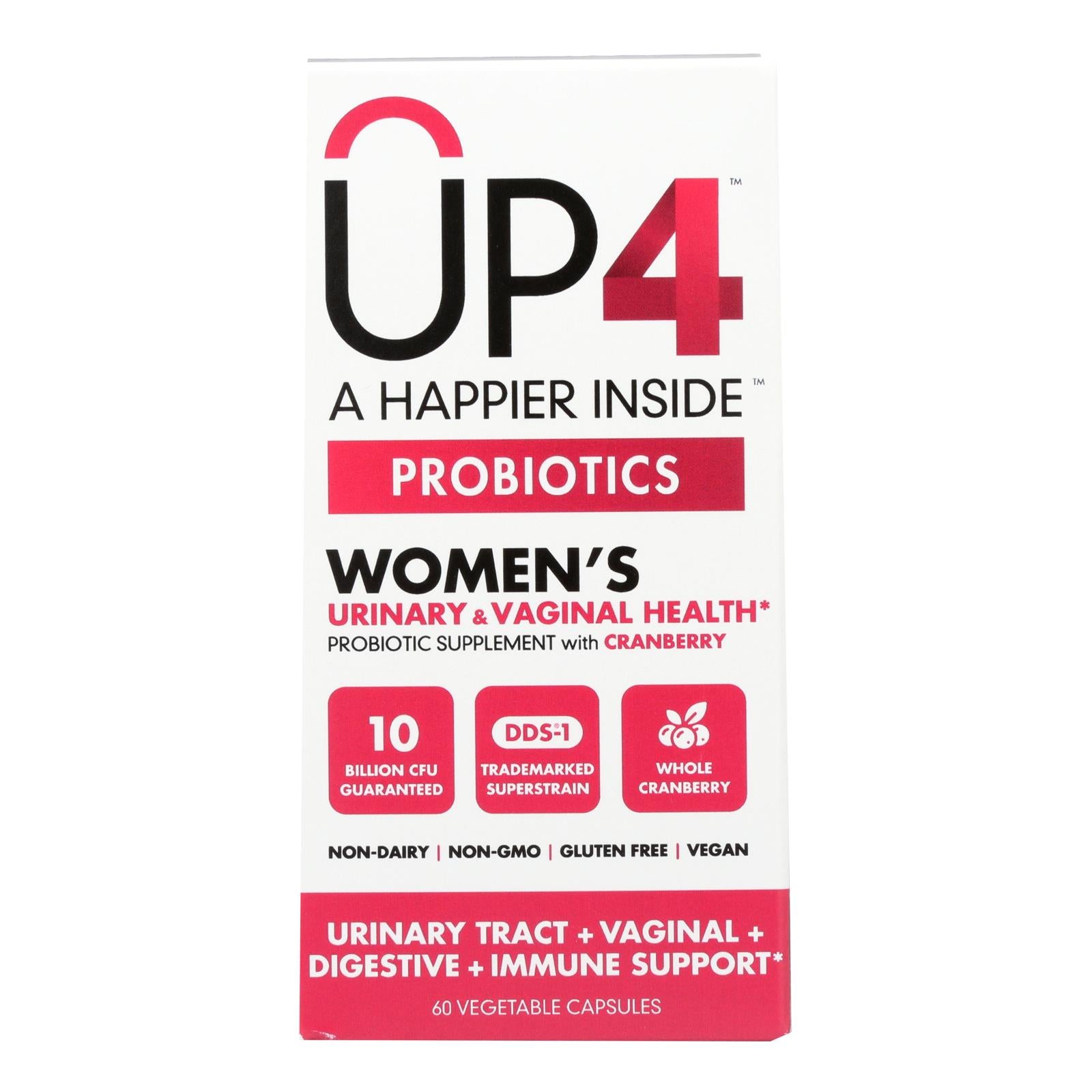 Up4 Probiotics, Up4 Probiotics - DDS1 Womens - 60 Vegetarian Capsules