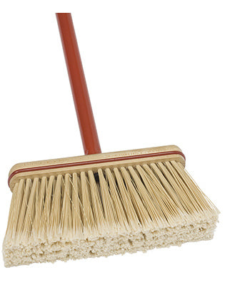 Ames Companies, The, Upright Broom, Synthetic Bristles, 9-In.