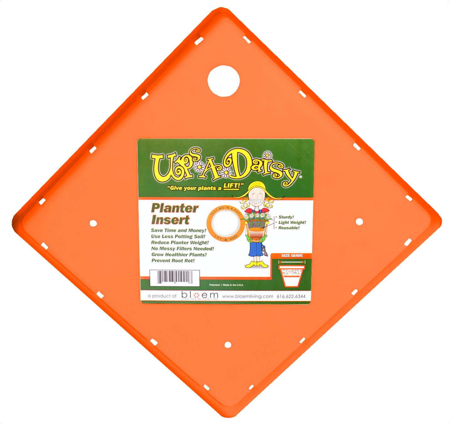 Bloem, Ups a Daisy TS6321 11" Square Ups-A-Daisy