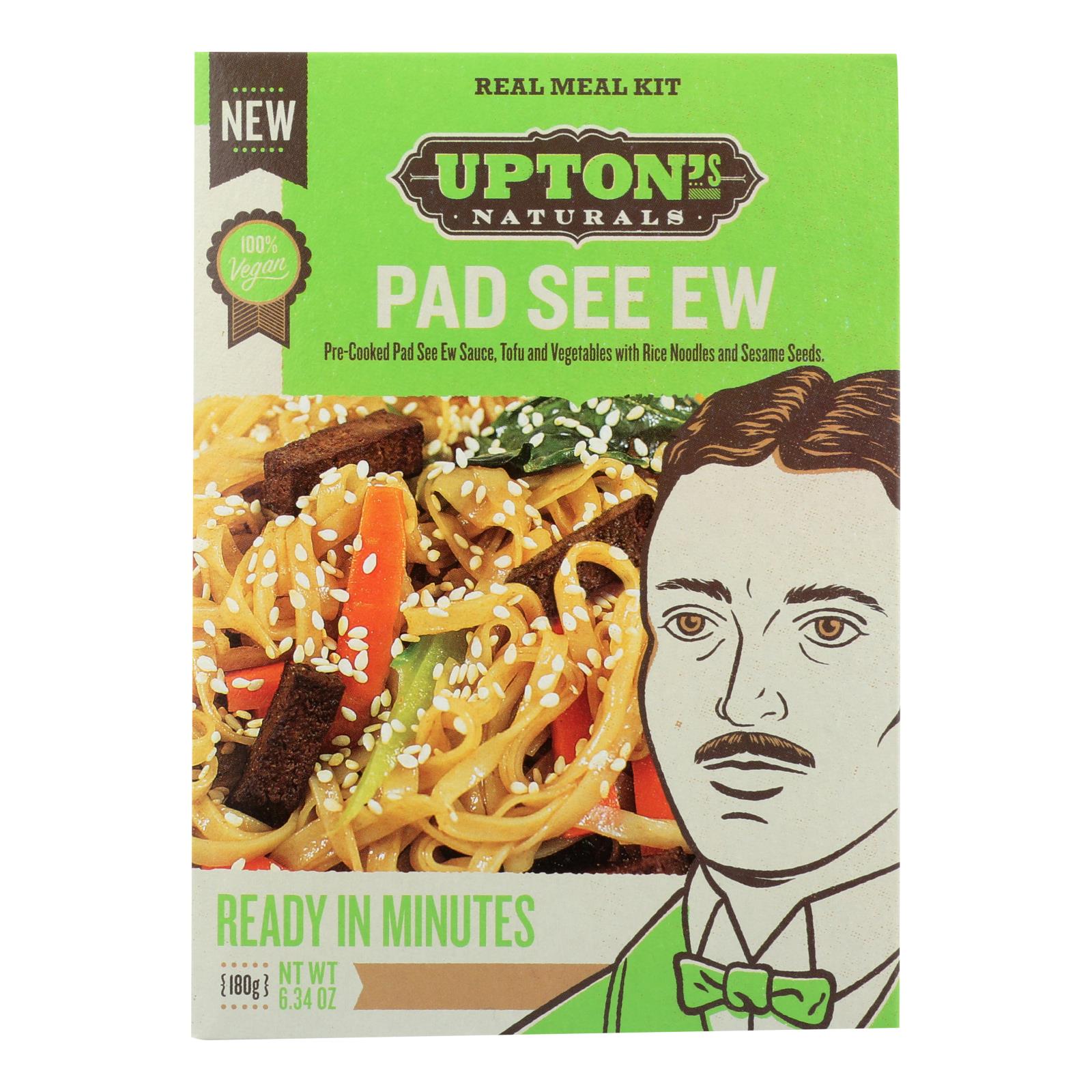 Upton'S Naturals, Upton's Naturals Meal Kit - Pad See Ew - Case of 6 - 6.34 oz (Pack of 6)