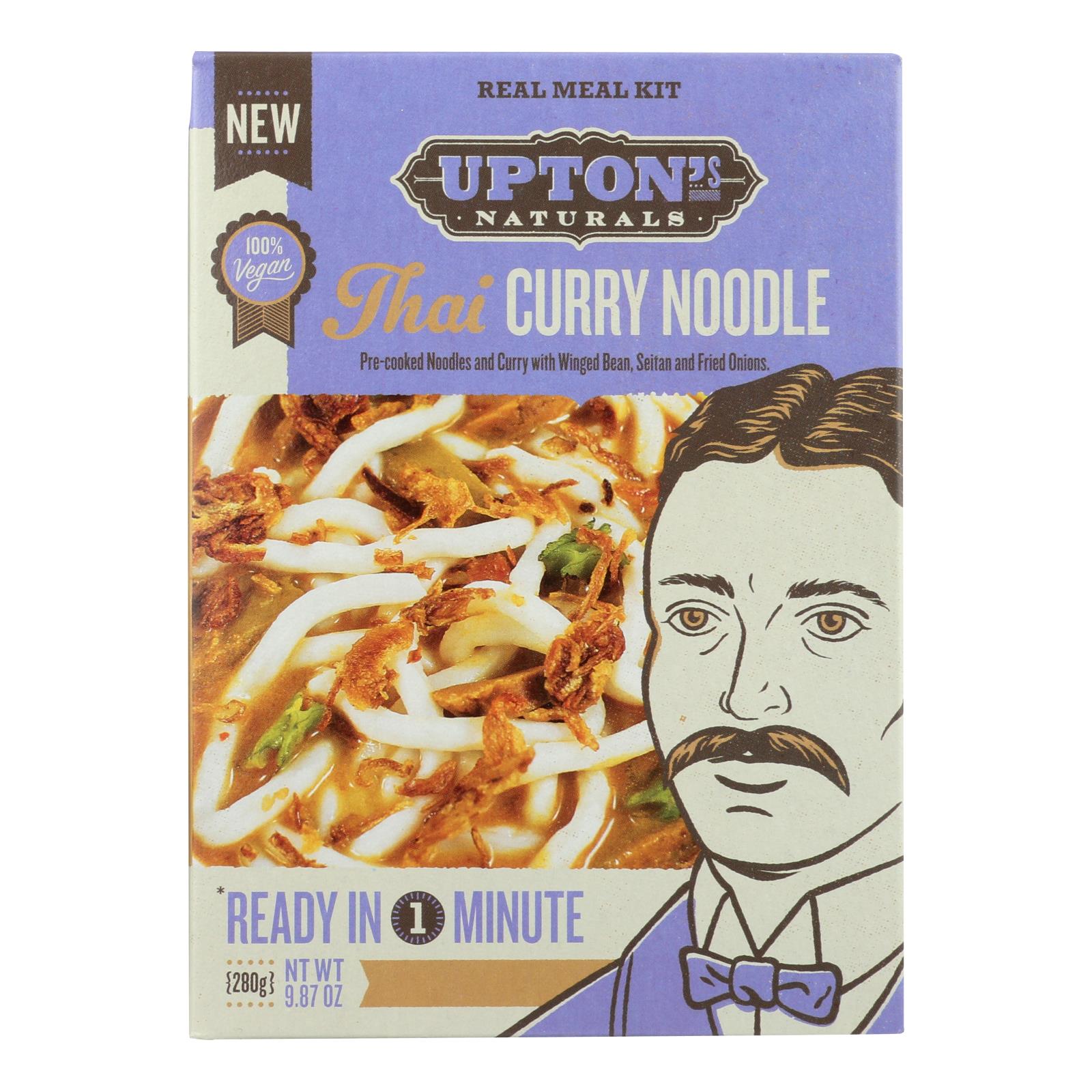 Upton'S Naturals, Upton's Naturals Meal Kit - Thai Curry Noodles - Case of 6 - 9.87 oz (Pack of 6)