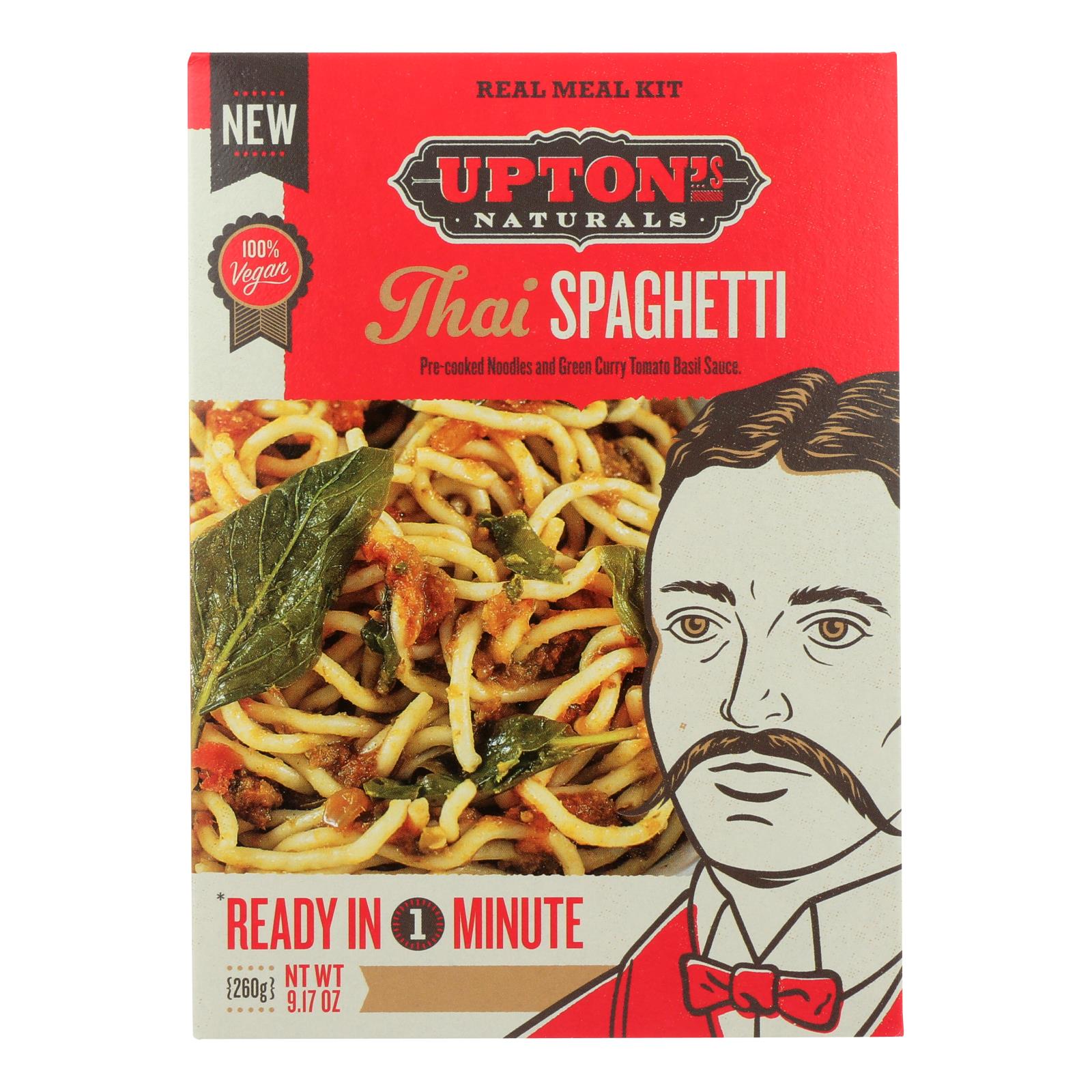 Upton'S Naturals, Upton's Naturals Meal Kit - Thai Spaghetti - Case of 6 - 9.17 oz (Pack of 6)