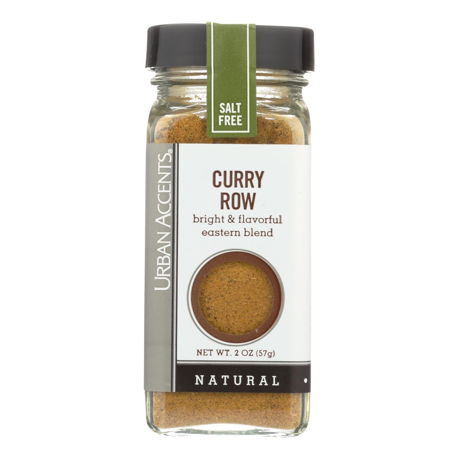 Urban Accents, Urban Accents Spice Blend - Curry Row - Case of 4 - 1.9 oz (Pack of 4)