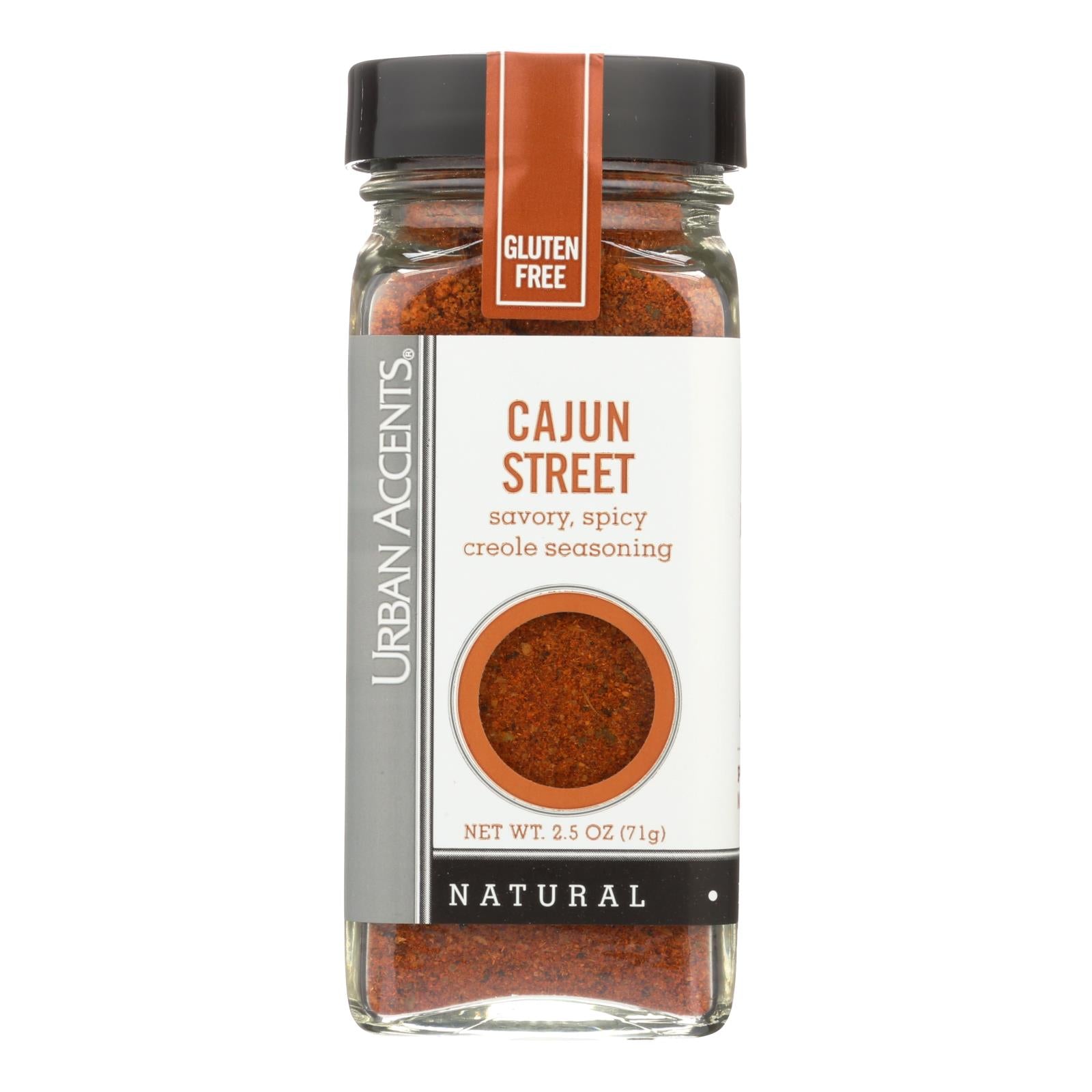 Urban Accents, Urban Accents Spice - Cajun Street - Case of 4 - 2.5 oz (Pack of 4)