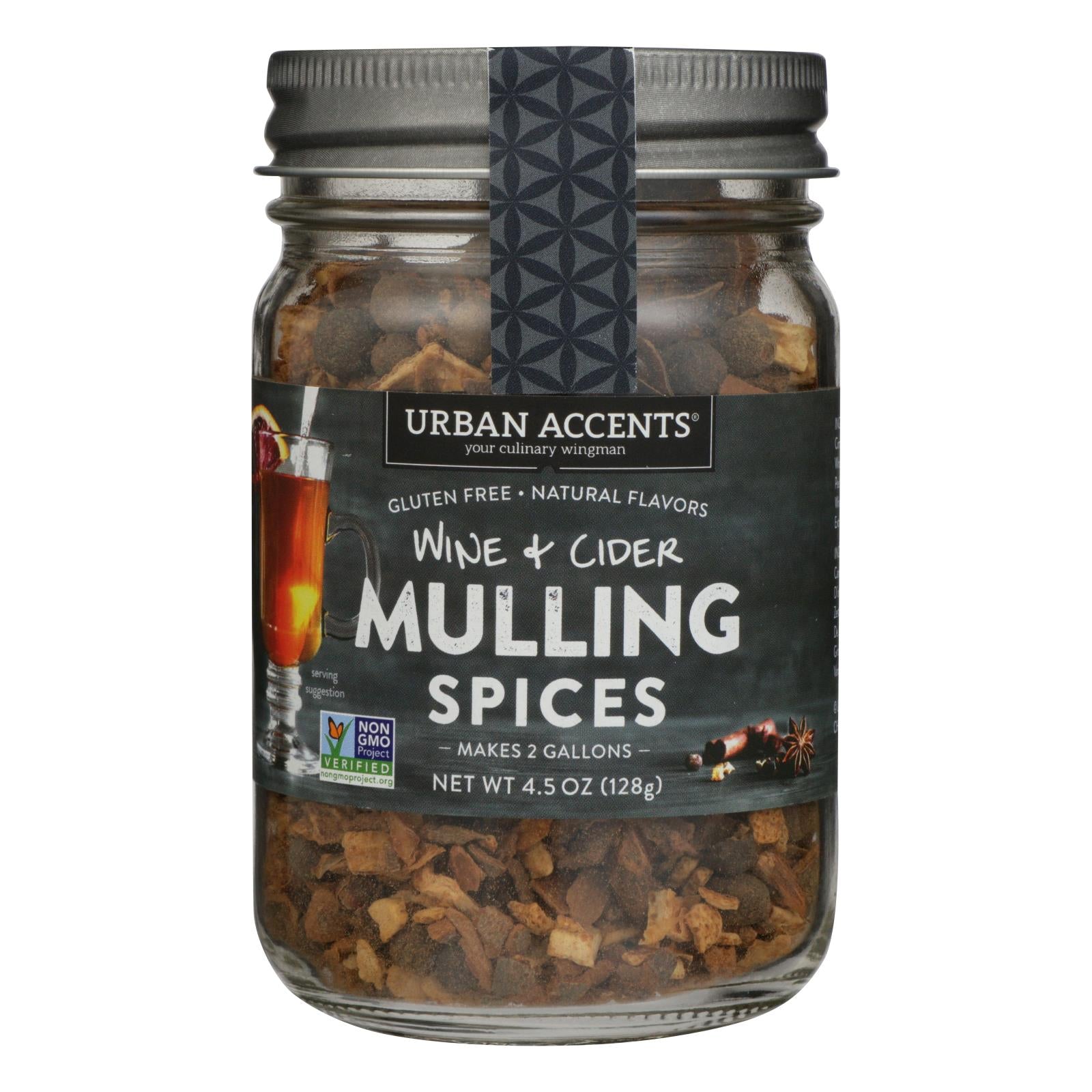 Urban Accents, Urban Accents Wine & Cider Mulling Spices  - Case of 6 - 4.5 OZ (Pack of 6)