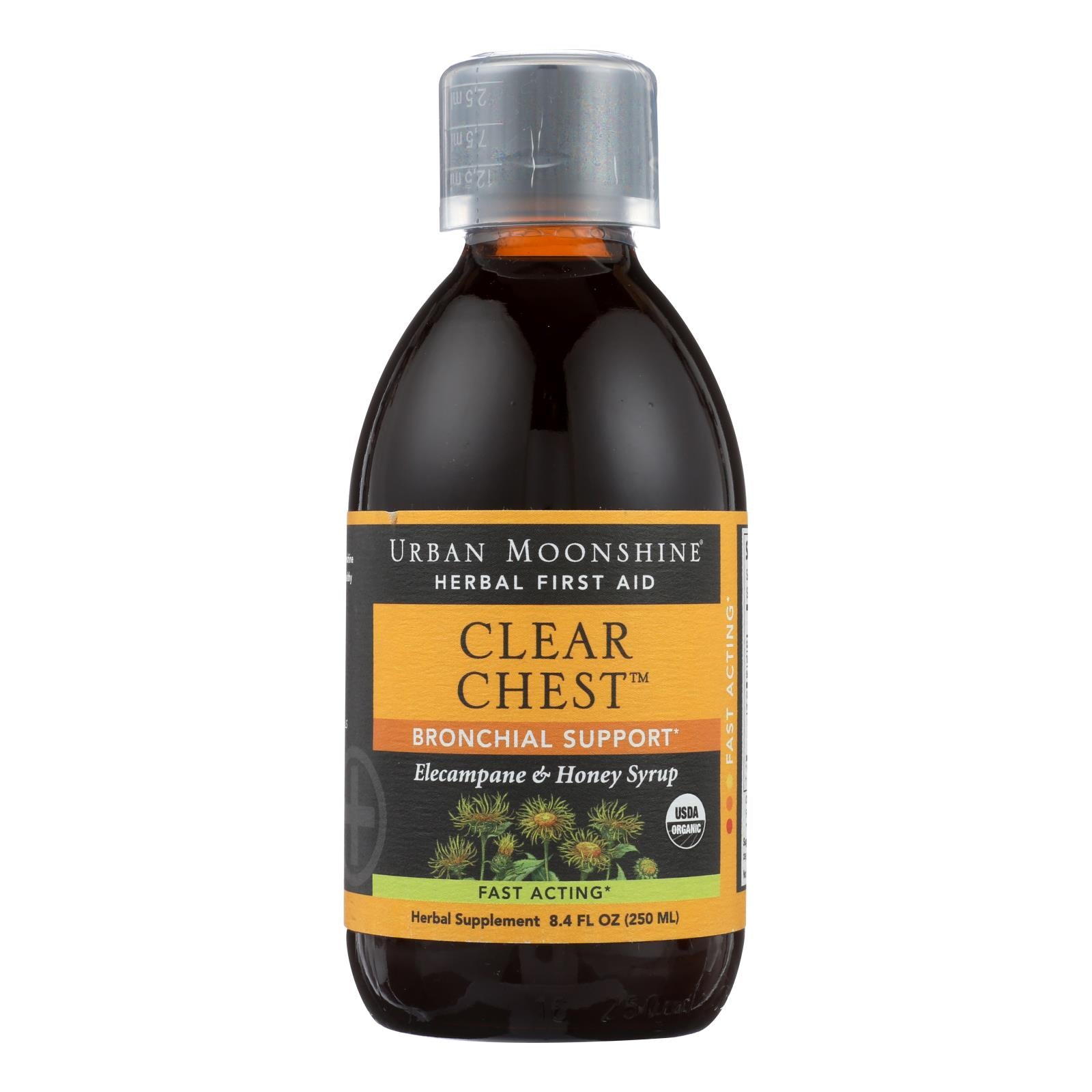 Urban Moonshine, Urban Moonshine - Clear Chest - Syrup - 8.4 fl oz.