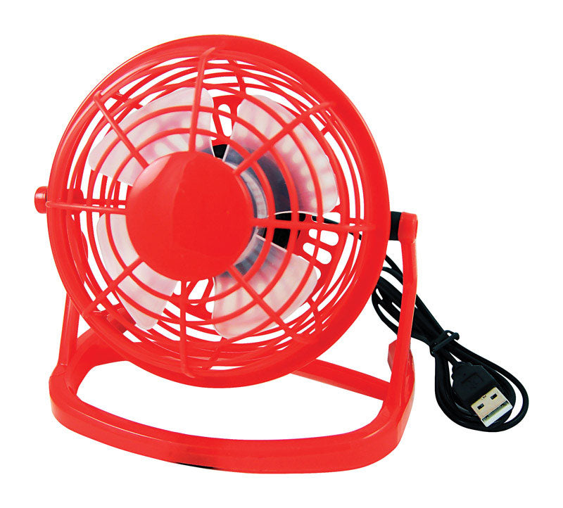 ACE TRADING - NINGBO HOME-DOLLAR CO, Usb Mini Fan 4' Asst (Pack of 6)