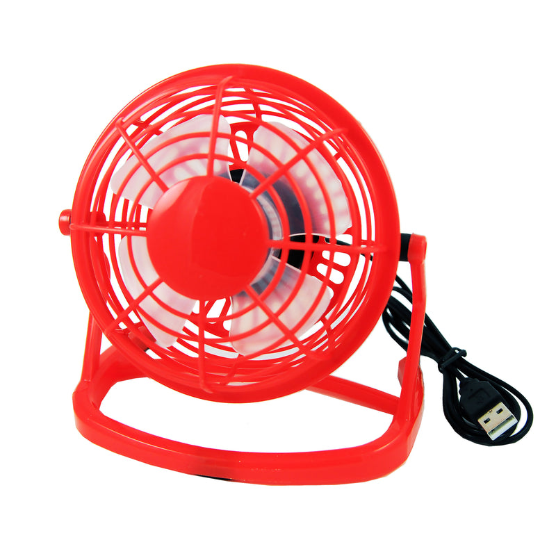 ACE TRADING - NINGBO HOME-DOLLAR CO, Usb Mini Fan 4' Asst (Pack of 6)