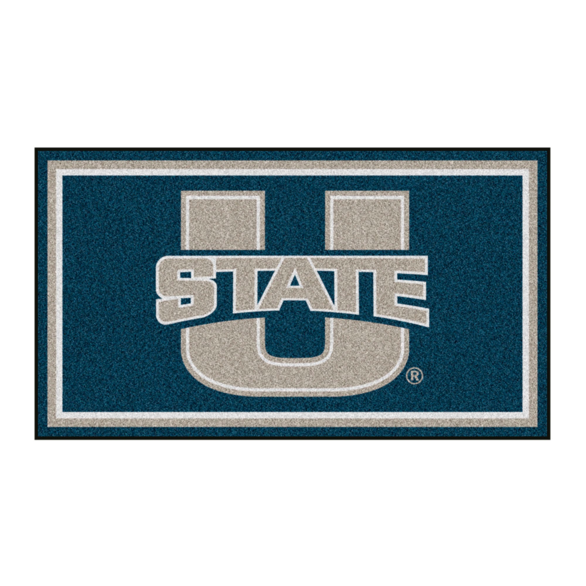 FANMATS, Utah State University 3ft. x 5ft. Plush Area Rug