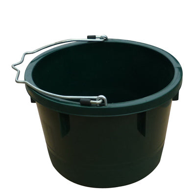 Qingdao Huatian Hand Truck, Utility Bucket, Green Resin, 8-Qts.