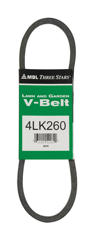 MBL USA, V Belt 1/2" X 26"