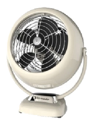 Vornado Fans, V Fan Junior Vintage Air Circulator, Creme Metal