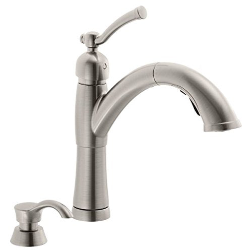 Delta, VALDOSTA P/O KIT FAUCET W/SOAP