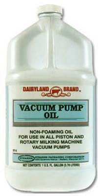 Dairyland Brand, Vacuum Pump Oil For Milking Machines, 1-Gal.