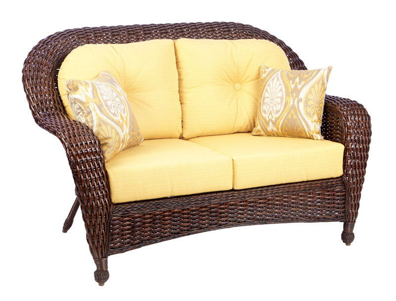 Northcape Chicago Wicker, Valencia Wicker Loveseat