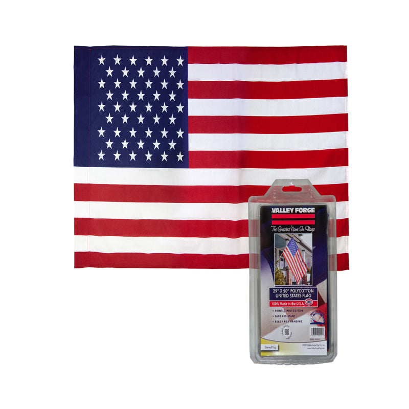 VALLEY FORGE FLAG COMPANY LLC, Valley Forge American Flag 29 in. H X 50 in. W