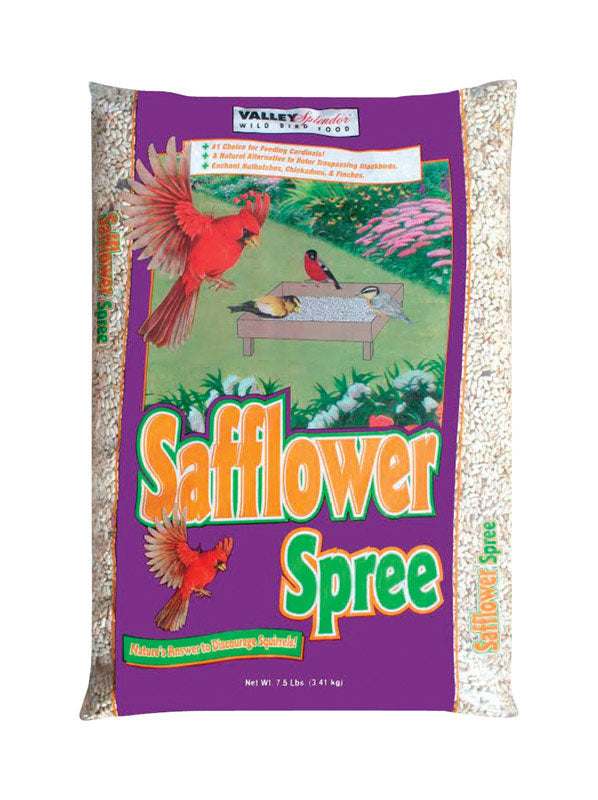 Red River Commodities Inc, Valley Splendor  Songbird  Wild Bird Food  Safflower Spree  7.5 lb.