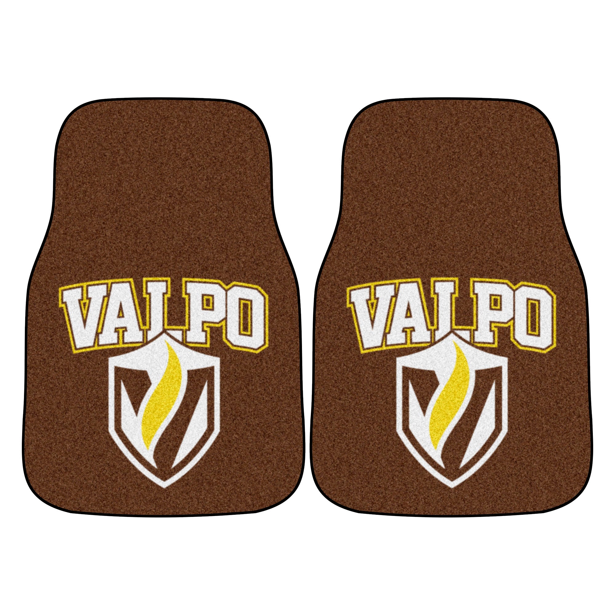 FANMATS, Valparaiso University Carpet Car Mat Set - 2 Pieces