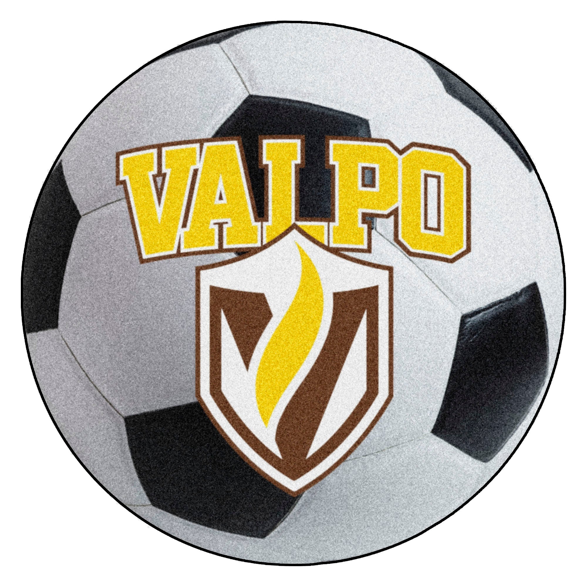 FANMATS, Valparaiso University Soccer Ball Rug - 27in. Diameter