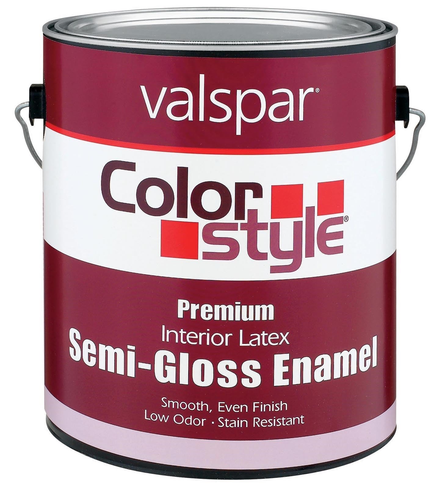 VALSPAR CORPORATION, Valspar 44-26200 GL 1 Gl Wt ColorStyle® Interior Latex Semi Gloss Enamel Paint (Pack of 4)