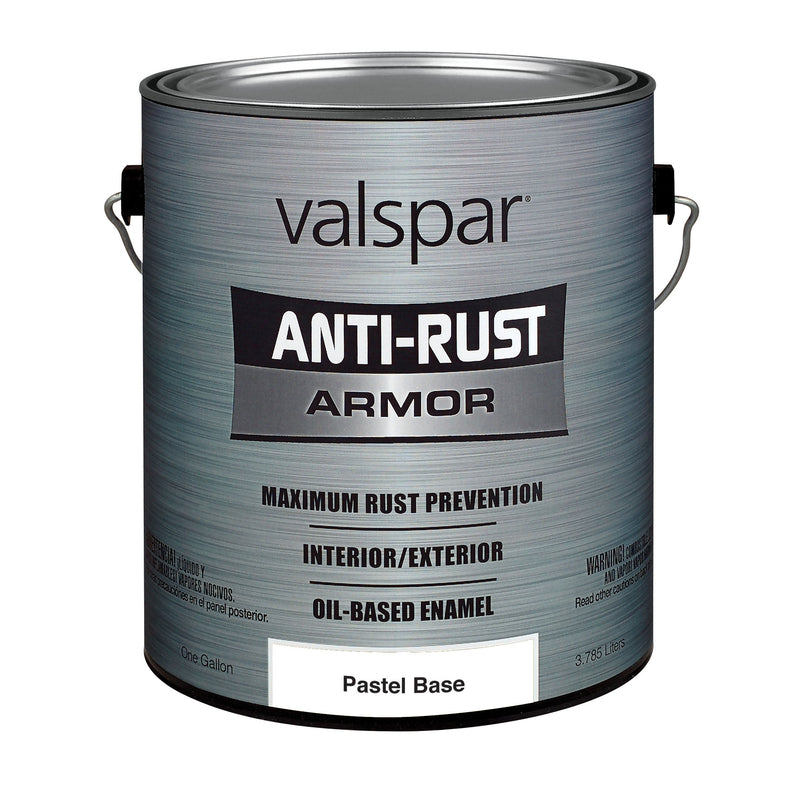 VALSPAR CORPORATION, Valspar Anti-Rust Indoor and Outdoor Gloss Neutral Base Oil-Based Rust Prevention Paint 1 gal (Pack of 2)