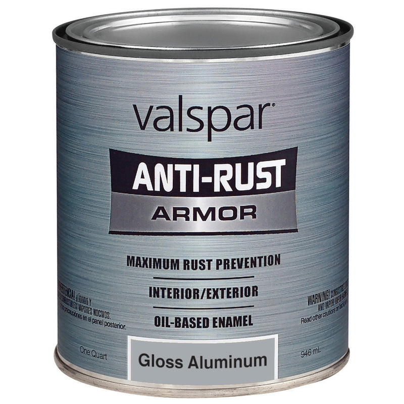 CABOT SAMUEL INC, Valspar Anti Rust Indoor/Outdoor Aluminum Protective Paint 1 qt