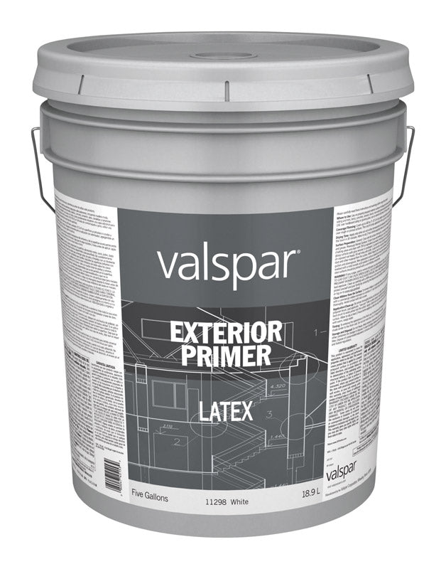 VALSPAR CORPORATION, Valspar Basic White Tint Base Exterior Primer Exterior 5 gal