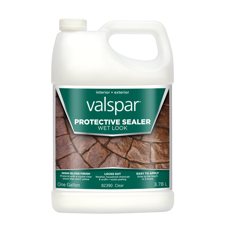 CABOT SAMUEL INC, Valspar Clear Acrylic Concrete Sealer 1 gal. (Pack of 4)