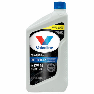 VALVOLINE INC, Valvoline 10W-30 4 Cycle Engine Motor Oil 1 qt 1 pk (Pack of 6)