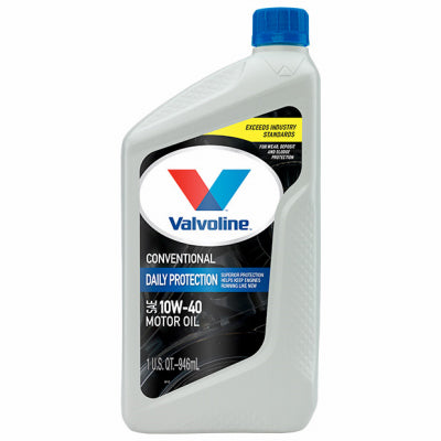 VALVOLINE INC, Valvoline 10W-40 4 Cycle Engine Multi Grade Motor Oil 1 qt (Pack of 6)