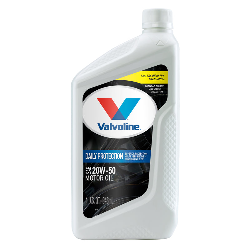 VALVOLINE INC, Valvoline 20W-50 4 Cycle Engine Multi Grade Motor Oil 1 qt (Pack of 6)