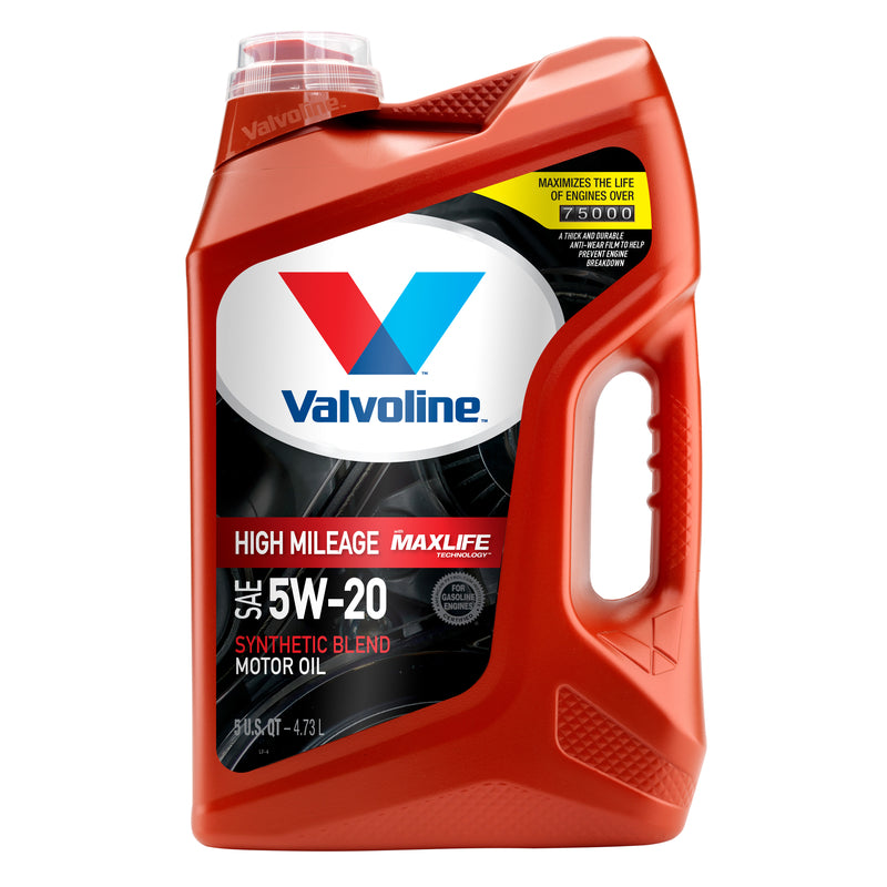 VALVOLINE INC, Valvoline 5W-20 4 Cycle Engine Synthetic Blend Motor Oil 5 qt (Pack of 3)