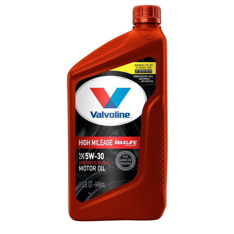 VALVOLINE INC, Valvoline 5W-30 4 Cycle Engine Synthetic Blend Motor Oil 1 qt (Pack of 6)