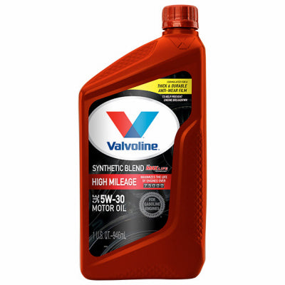 VALVOLINE INC, Valvoline 5W-30 4 Cycle Engine Synthetic Blend Motor Oil 1 qt (Pack of 6)