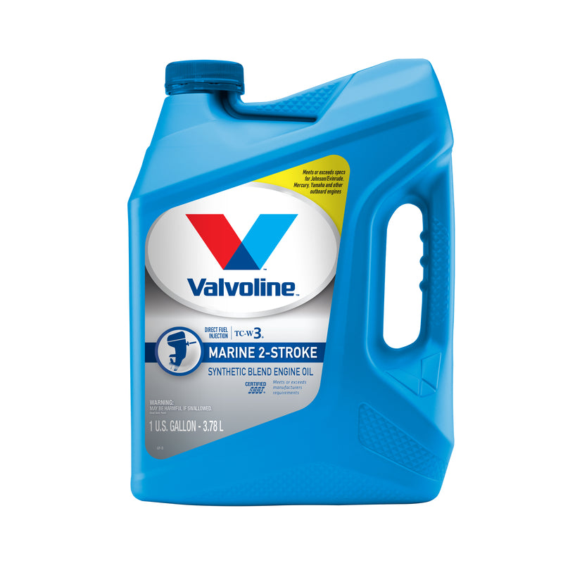 VALVOLINE INC, Valvoline 773735 1 Gallon 2 Cycle Outboard Marine Engine Oil (Pack of 3)