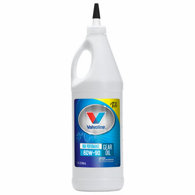 VALVOLINE INC, Valvoline 80W90 Multipurpose Automotive Gear Oil 1 qt